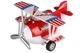 Літак металевий інерційний Same Toy Aircraft червоний SY8013AUt-3 - изображение 1