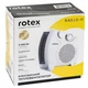 Тепловентилятор обігрівач до 15 м ROTEX RAS10-H 2000 Вт дуйка 2 режими термостат - зображення 4