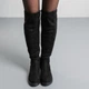Ботфорты женские зимние Fashion Raven 3841 36 размер 23,5 см Черный - изображение 3
