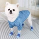 Носки для собак с нескользящими накладками Blue Size M - изображение 4