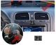 Автомобильные часы Novotec Prime Кварцывые часы в авто Черный цыферблат - изображение 4