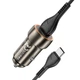 Зарядний автомобільний HOCO Z46 (1USB/QC3.0/3A/18W) Type-C Сірий - зображення 3