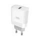 Зарядне мережеве XO L63 (1USB/QC3.0/2.4A/15W) Білий - изображение 1
