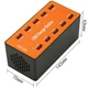 Мультизарядная станция Digital Lion MCS-A5B, многопортовое сетевое зарядное устройство на 10 USB, 50W, Оранжевая - изображение 4
