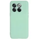 Силиконовый (TPU) чехол Deexe Silicone Case для OnePlus 10T / Ace Pro - Green - изображение 3