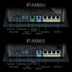 Маршрутизатор Asus RT-AX86S (AX5700, WiFi6, 1xGE WAN, 4xGE LAN, 1xUSB 3.1,1xUSB 2.0, поддержка 3G модема, AiMesh, 3 внешние антенны) - зображення 5
