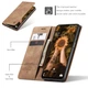 Чехол книжка с магнитом Samsung Galaxy A23 A235 CaseMe Brown (29269-30) - изображение 3
