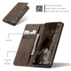 Чехол книжка с магнитом Xiaomi Redmi Note 10 5G CaseMe Dark Brown (29281-05) - изображение 2
