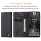 Чехол книжка с магнитом Samsung Galaxy M53 M536 CaseMe Black (29275-2B) - изображение 2