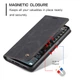 Чехол книжка с магнитом Samsung Galaxy M53 M536 CaseMe Black (29275-2B) - изображение 4