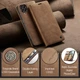 Чехол книжка с магнитом Samsung Galaxy M33 5G M336 CaseMe Brown (29274-30) - изображение 2