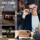 Чехол книжка с магнитом Xiaomi Redmi Note 11S CaseMe Brown (29284-30) - изображение 4