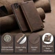 Чехол книжка с магнитом Samsung Galaxy M53 M536 CaseMe Dark Brown (29275-05) - изображение 7