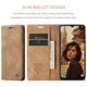 Чохол книжка з магнітом Samsung Galaxy A04 A045 CaseMe Brown (30696-30) - зображення 5