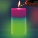 Магическая свеча-светильник Candled Magic с настоящим пламенем и встроенной подсветкой, изменяющей цвет RGB (GY7741128) - изображение 4