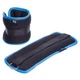 Утяжелители для ног и рук U-Power 2 х 1 кг Black Blue (U23008) - изображение 1