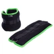 Утяжелители для ног и рук U-Power 2 х 1.5 кг Black Lime (U23010) - изображение 1