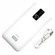 УМБ Павербанк 10000 Портативна батарея Power Bank 10000 mAh TX108 4 дроти для зарядки в комплекті - зображення 3