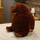 Мягкая игрушка подушка My Kigu Бурый медведь Антистресс Коричневый 60 см (9013) - изображение 3