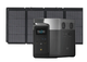 Комплект зарядна станція EcoFlow DELTA Max 2000 Вт/год 400W Solar Panel BundleDM2000 SP400W AC/USB/Type-C black - зображення 1