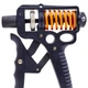 Эспандер кистевой Ножницы пружиный регулируемый 20-130кг CIMA Grip Ultra CM-W777 Материал: металл. Нагрузка: регулируемая 20-130 кг. Цвет: чёрный-оранжевый. - изображение 2