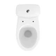 Унитаз напольный белый CERSANIT Cersania 704 сиденье микролифт выпуск в стену K119-003 - изображение 3