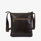 Сумка чоловіча шкіряна крос-боді середня InBag Сrossbody m01278/141300 Коричневий - зображення 2