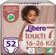 Подгузники-трусики Libero Touch Pants 16-26 кг Размер 7 52 шт (7322541993621) - изображение 1