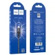 USB кабель для iPhone з роз'ємом Lightning HOCO X50 Excellent charging data cable (2,4 А, 1m). Black - зображення 5