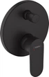 Наружная часть смесителя HANSGROHE Vernis Blend матовый черный 71466670 2 потребителя - изображение 1