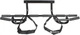 Турник для подтягивания LiveUP CHIN-UP BAR WITH ARM STRAP черный 112х28х10см LS3153A - изображение 1