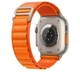 Нейлоновый ремешок Fruct Alpine Loop for Apple Watch 42/44/45/46/49 mm Orange - изображение 4