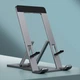 Металева підставка для телефона STR Aluminum Phone Stand (H12) - Space Gray - зображення 4