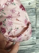 Деми Комбинезон Primark 62см 0-3мес утепленный цвет розовый в цветочки - изображение 5