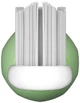 Elektryczna szczoteczka do zębów Oclean Endurance Color Edition Zielona - obraz 5