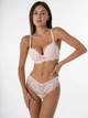 Комплект Moor Moor Ornella Бюстгальтер Push-up і Труски Сліп 2104 Рожевий 75В/M (21918) - зображення 1
