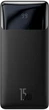 Портативная батарея Baseus Bipow Digital Display 30000 mAh 15W 3A с поддержкой быстрой зарядки 2USB/1Type-C. QC. Чёрный - изображение 1