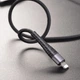 Кабель USB Borofone BX32, USB to Lightning, 1m, чорний - зображення 6