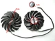 Вентилятор PowerLogic для видеокарты MSI RX 5600 XT 5700 XT Gaming 95 мм PLD10010S12HH (PLD10010B12HH) комплект 2 шт (№386.005) - изображение 3