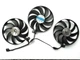 Вентилятор кулер для відеокарти ASUS RTX 3050 3060 Ti Strix 87 мм Champion CF9010U12D (PLD09210S12H FDC10H12S9-C T129215BU T129215SU CF9010U12S) комплект 3 шт (№393) - зображення 2