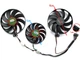 Вентилятор Everflow для видеокарты ASUS T129215BU T1280105BU (FDС10H12D9-C FD7010H12D) комплект 3 шт (№418) - изображение 3
