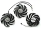 Вентилятор PowerLogic для видеокарты MSI PLD10010B12HH (PLD10010S12HH) комплект 3 шт (№384) - изображение 3