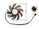 Вентилятор кулер для видеокарты Palit GTX 1660 RTX 2060 2070 Dual Apistek GA91S2U (TH9210S2H FDC10H12S9-C) кабель 21 см (№158.051) - изображение 3