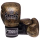 Перчатки боксерские кожаные TOP KING Super Snake TKBGSS-02 (размер 8 oz, Черный-золотой) - изображение 5