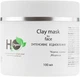 Крем-маска с черной глиной и морингой "Восстановление" - H2Organic Clay Mask 100ml (866400-25506) - изображение 1