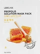 Маска для лица тканевая с прополисом - Lebelage Propolis Solution Mask 25g (851063-20868) - изображение 1