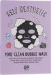 Бульбашкова тканинна маска для обличчя - G9Skin Self Aesthetic Poreclean Bubble Mask 23ml (639579-109258) - зображення 1