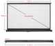 Экран для проектора настольный переносной TouYinger 50" белый матовый (TSH50_1950) - изображение 3