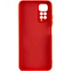 Чехол Fiji Full Soft Premium для Xiaomi Redmi Note 11 / Note 11s силикон бампер Red - изображение 2