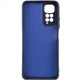 Чехол Fiji Full Soft Premium для Xiaomi Redmi Note 11 / Note 11s силикон бампер Dark Blue - изображение 2